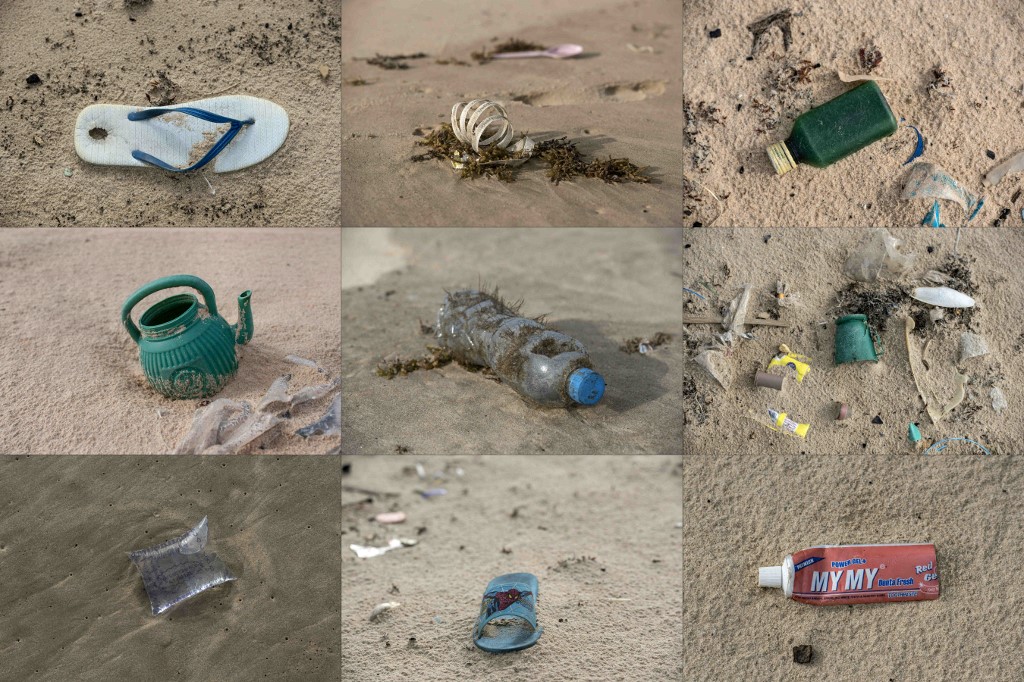 Plástico en las playas