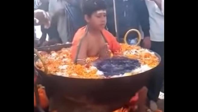 La verdad sobre el video del niño en una olla hirviendo