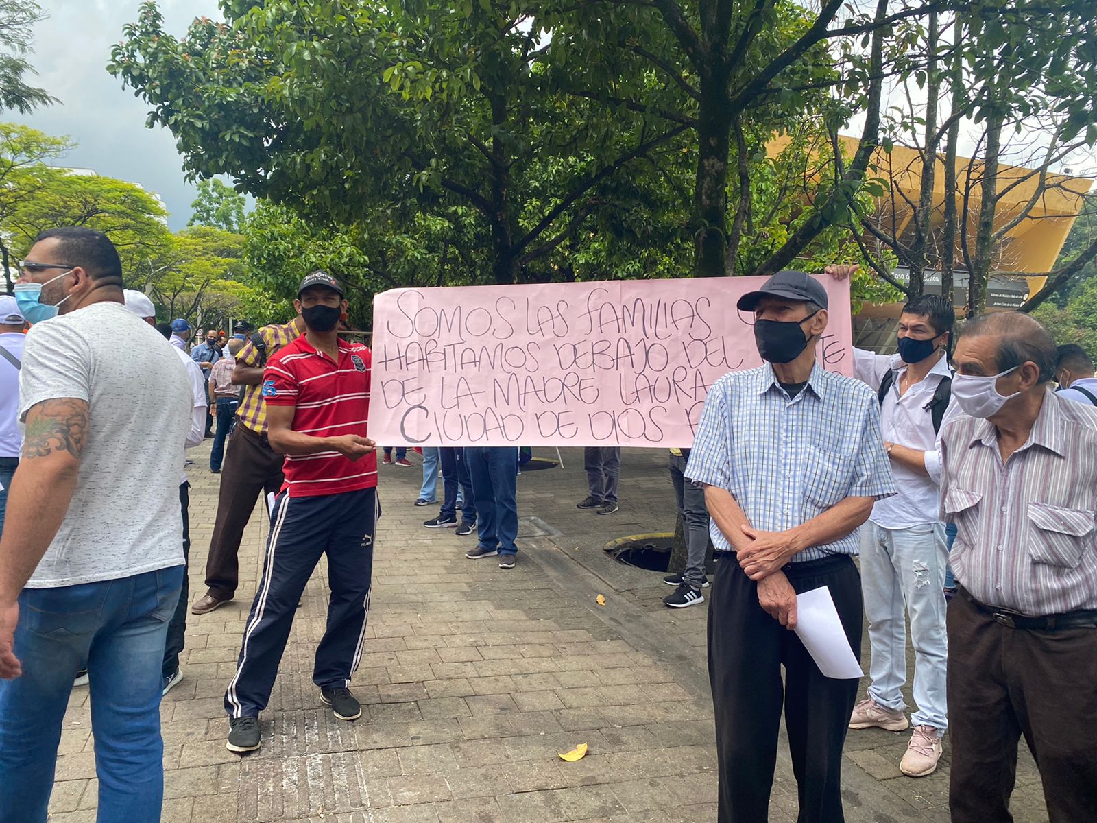 Protestas en Medellín.