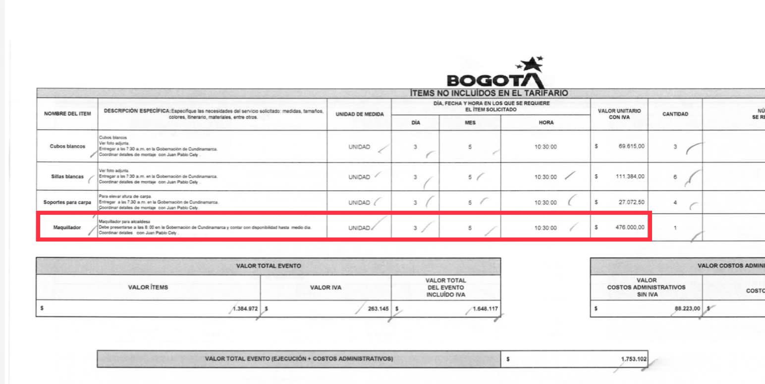 Denuncian que Claudia López se gastó $500 mil en su maquillaje para presentar el POT Denuncian que Claudia López se gastó $500 mil en su maquillaje para presentar el POT