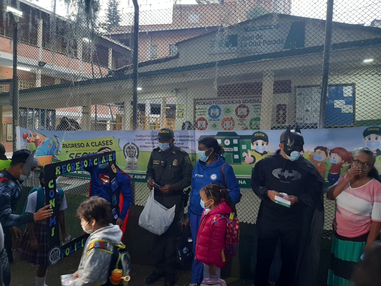 Regreso a clases presenciales en Medellín