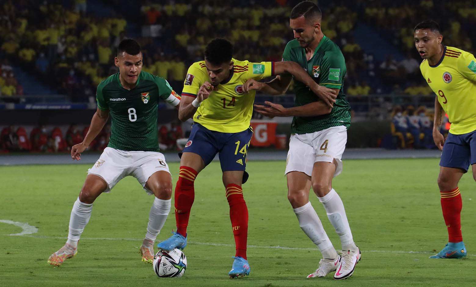 Colombia por fin hizo gol Luis Díaz anotó con Colombia ante Bolivia