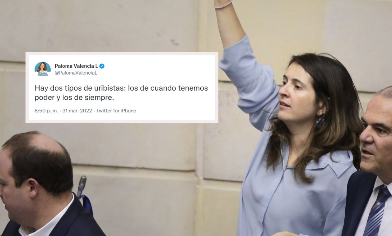 Paloma Valencia y su mordaz mensaje contra los mismos uribistas