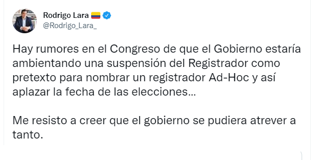 Elecciones 2022: en Congreso hay rumor de aplazar elecciones