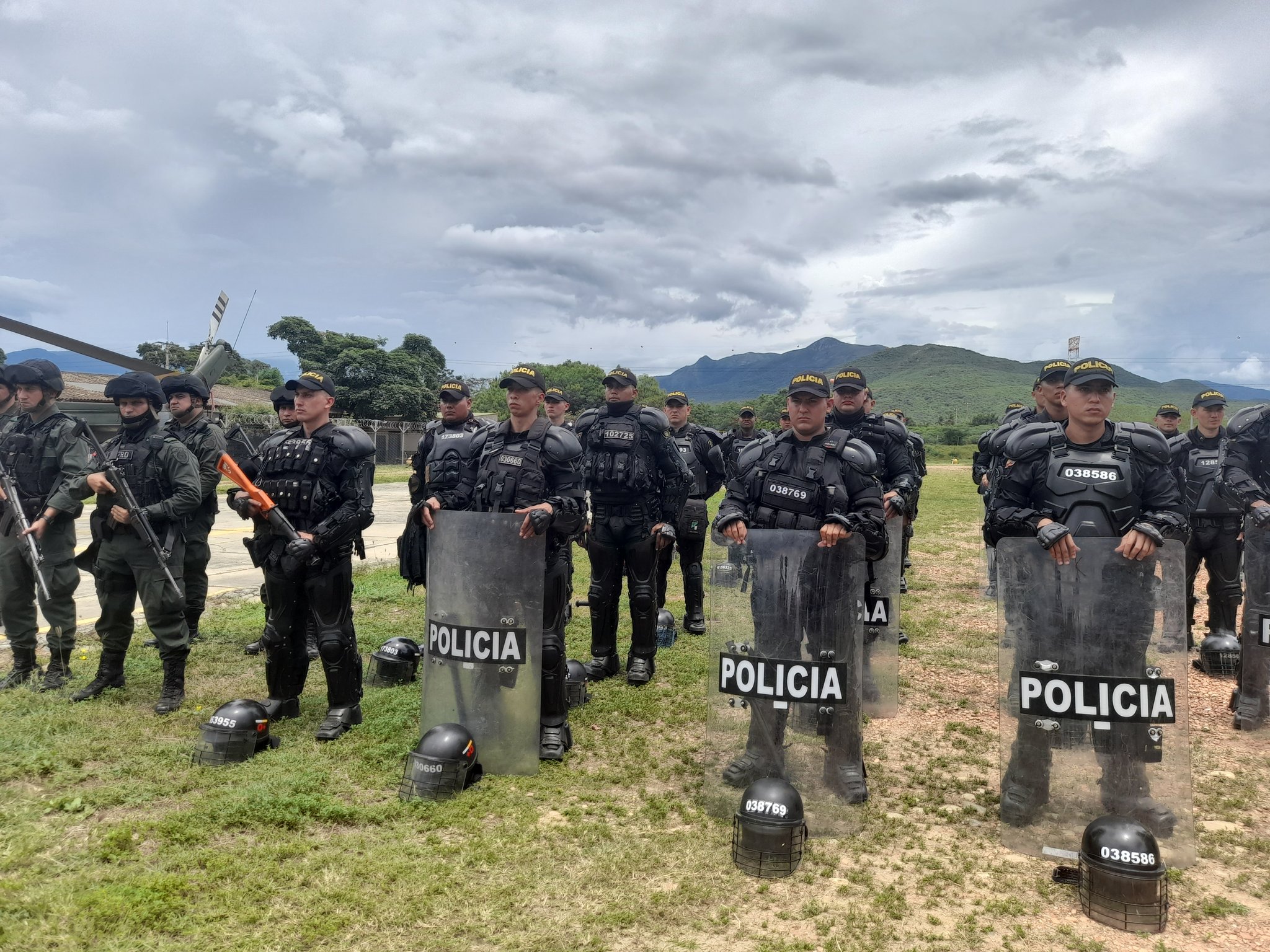 Policía de Norte de Santander, lista para salir al Catatumbo