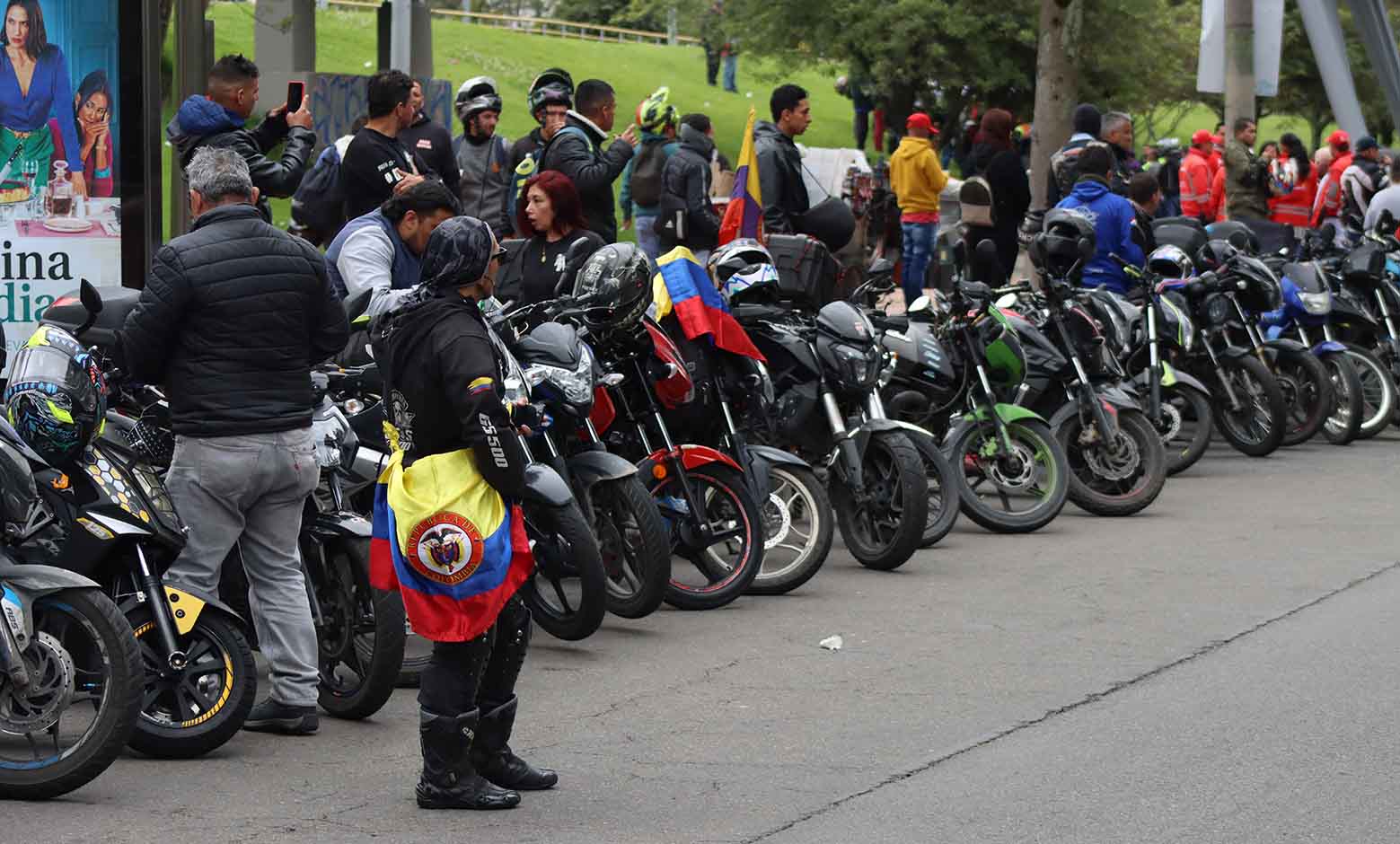 En vivo protestas de motociclistas en Bogot 12 de octubre de