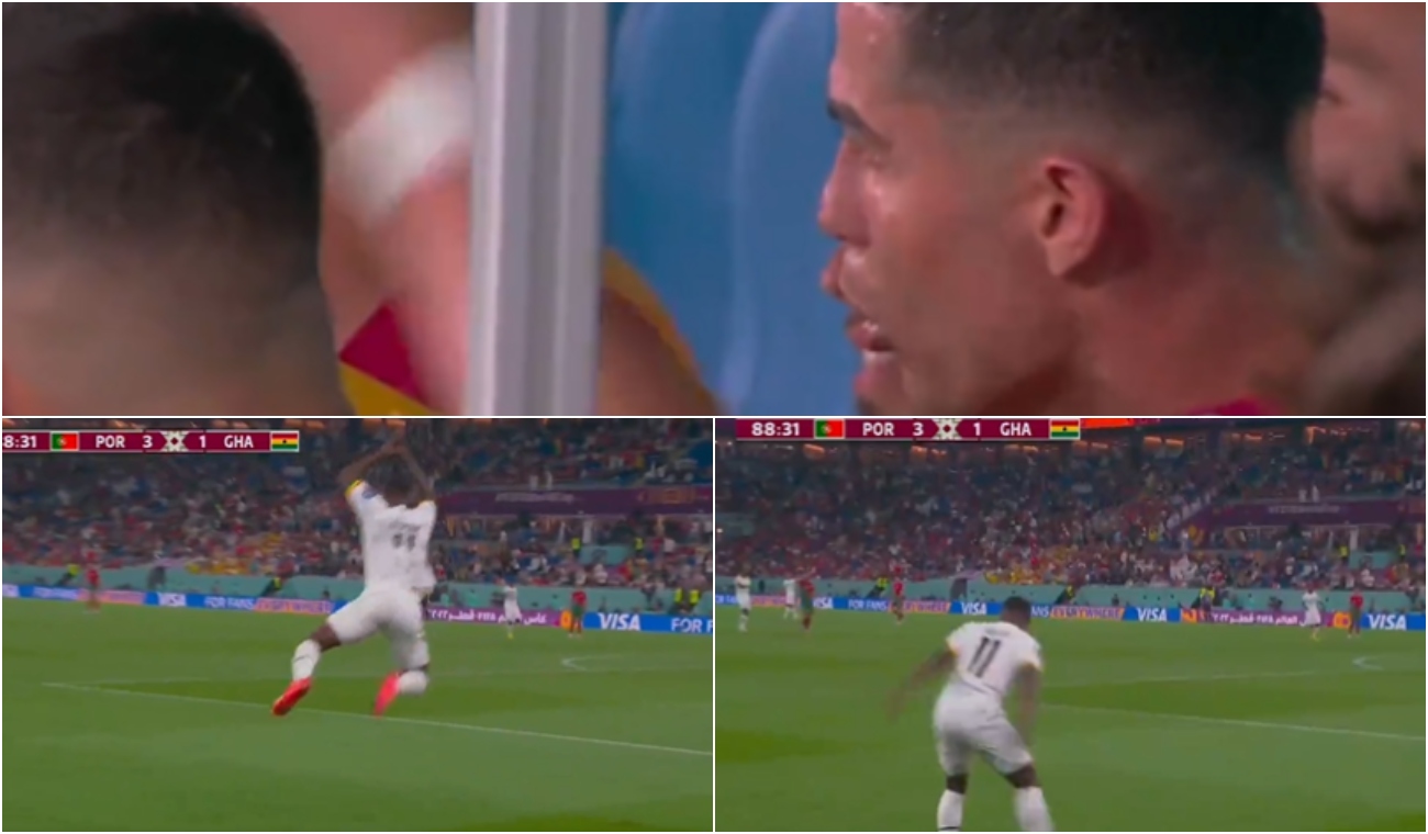 Video Jugador De Ghana Celebró Su Gol A Lo Cristiano Contra Portugal Rcn Radio 1928