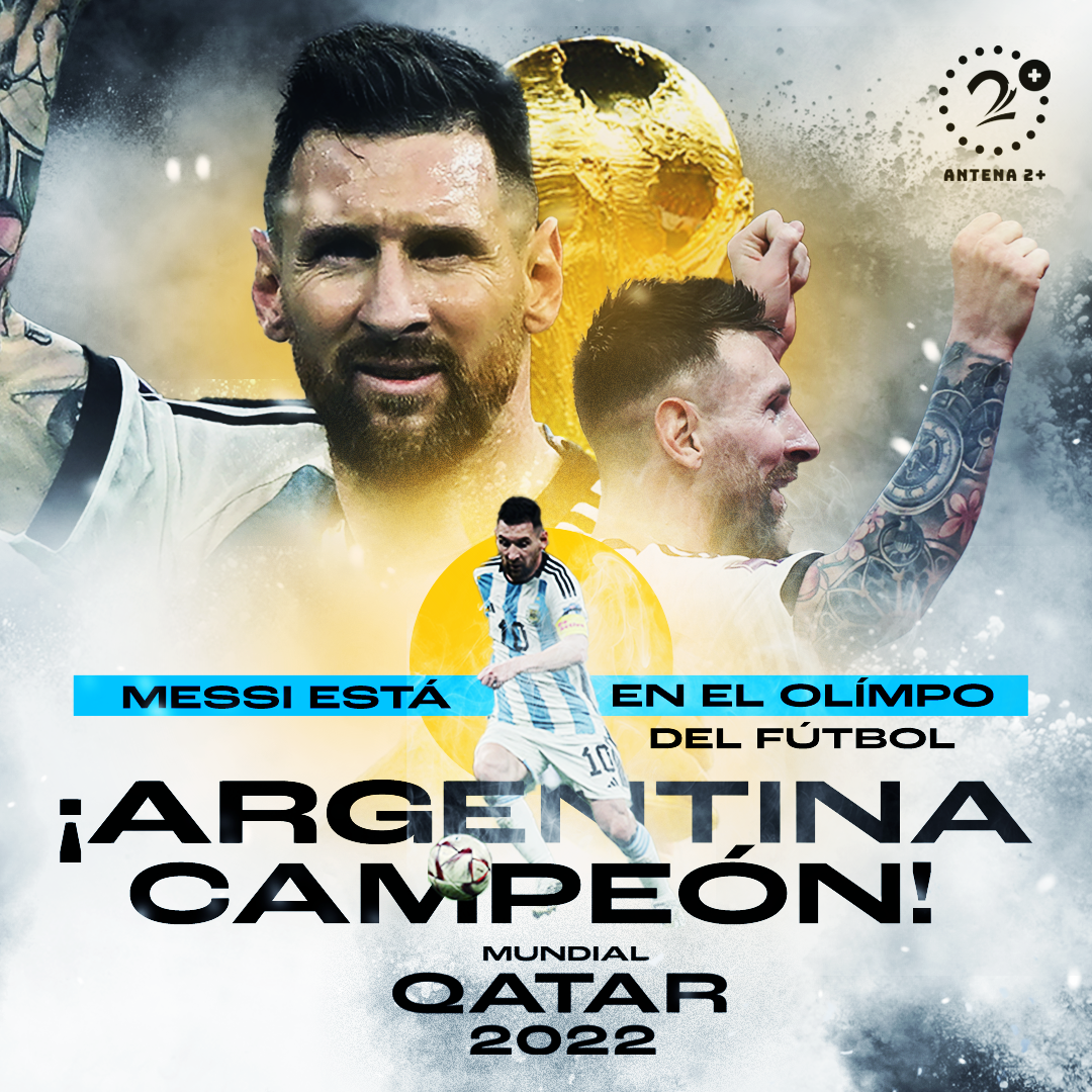 Argentina Campeón del Mundial de fútbol en Qatar