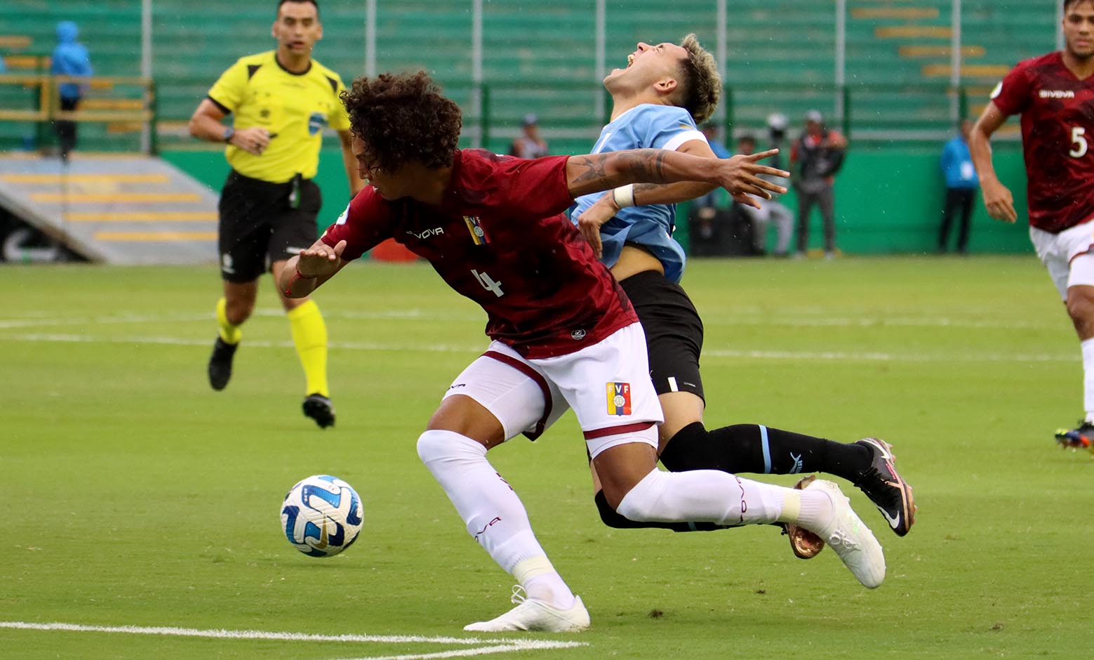 Uruguay vs Venezuela; Sudamericano sub 20