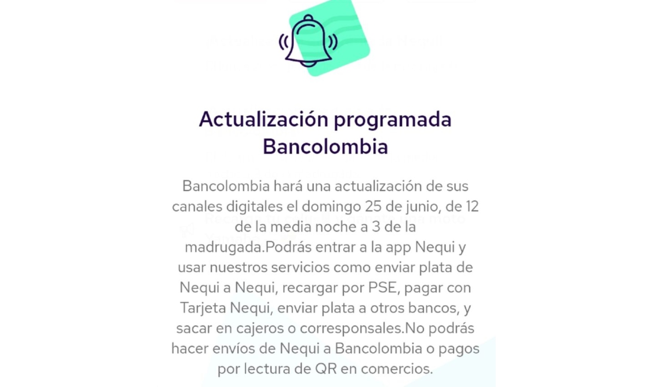 Fallas En App De Bancolombia Y Nequi: Entidades Hacen Actualizaciones ...