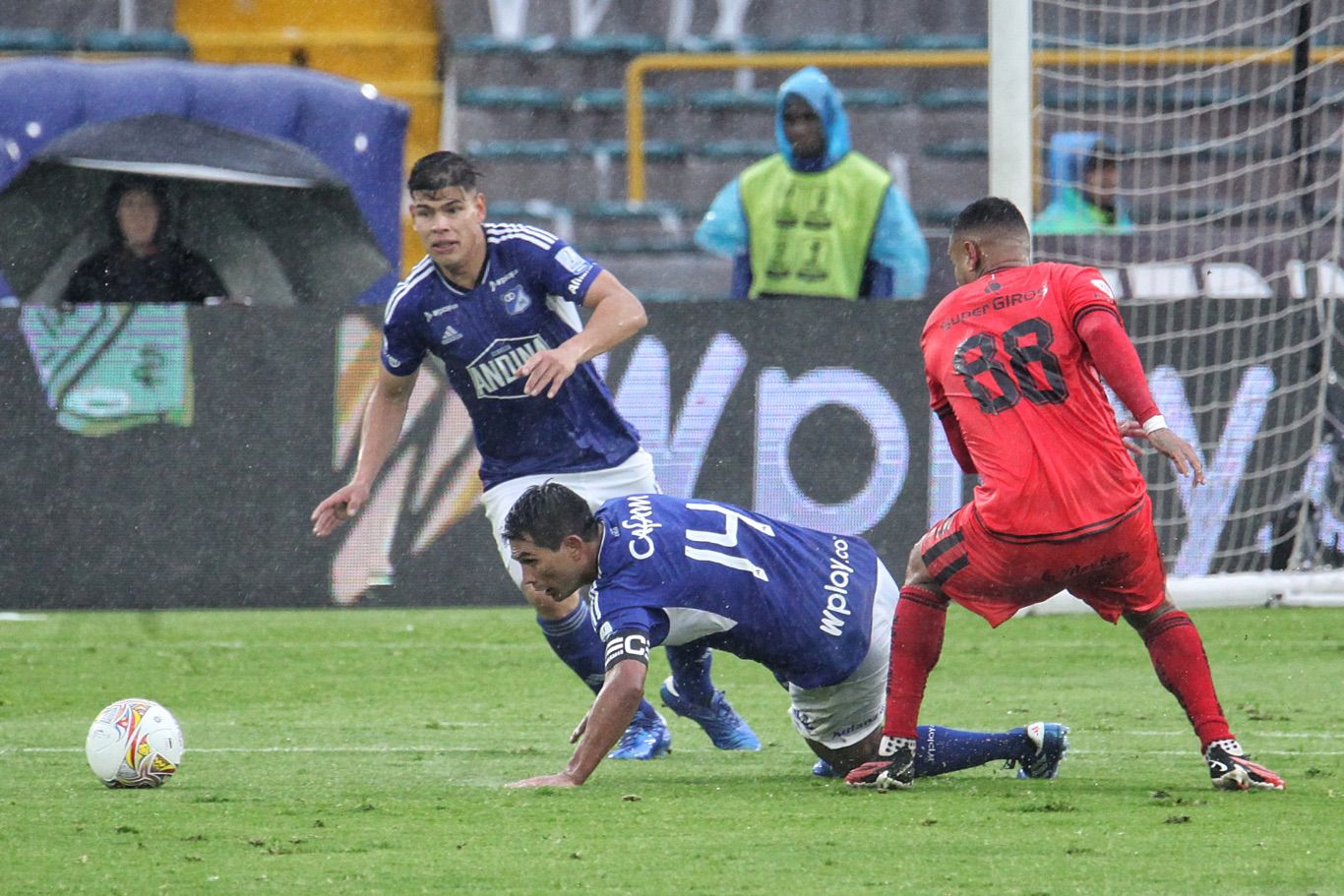 Millonarios vs América - cuadrangulares Liga Betplay