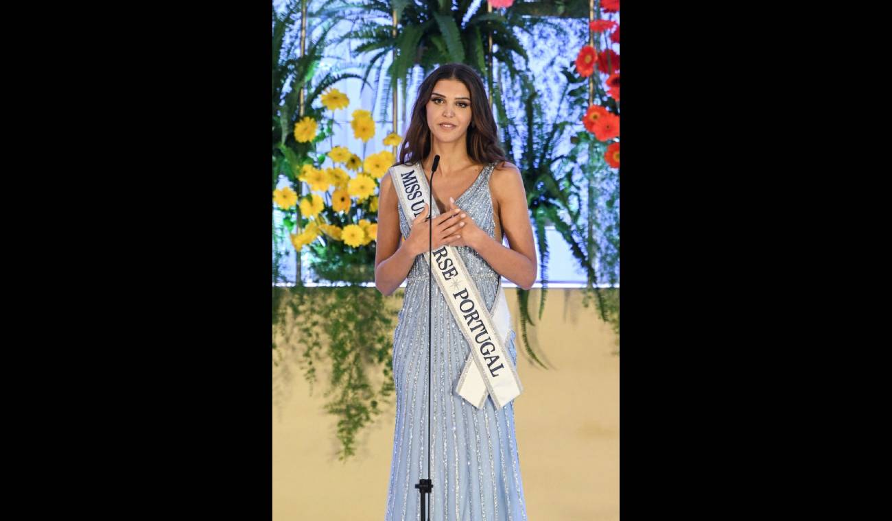 Miss Portugal, Marina Machete, en Miss Universo RCN Radio