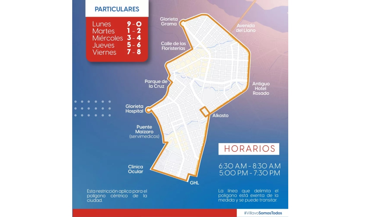 Pico y placa en Villavicencio 2024 Conozca los cambios para este año