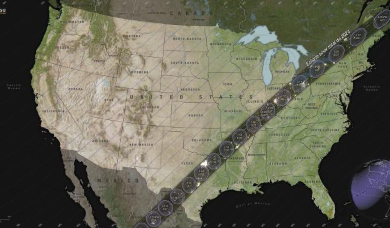 Eclipse solar en 2024