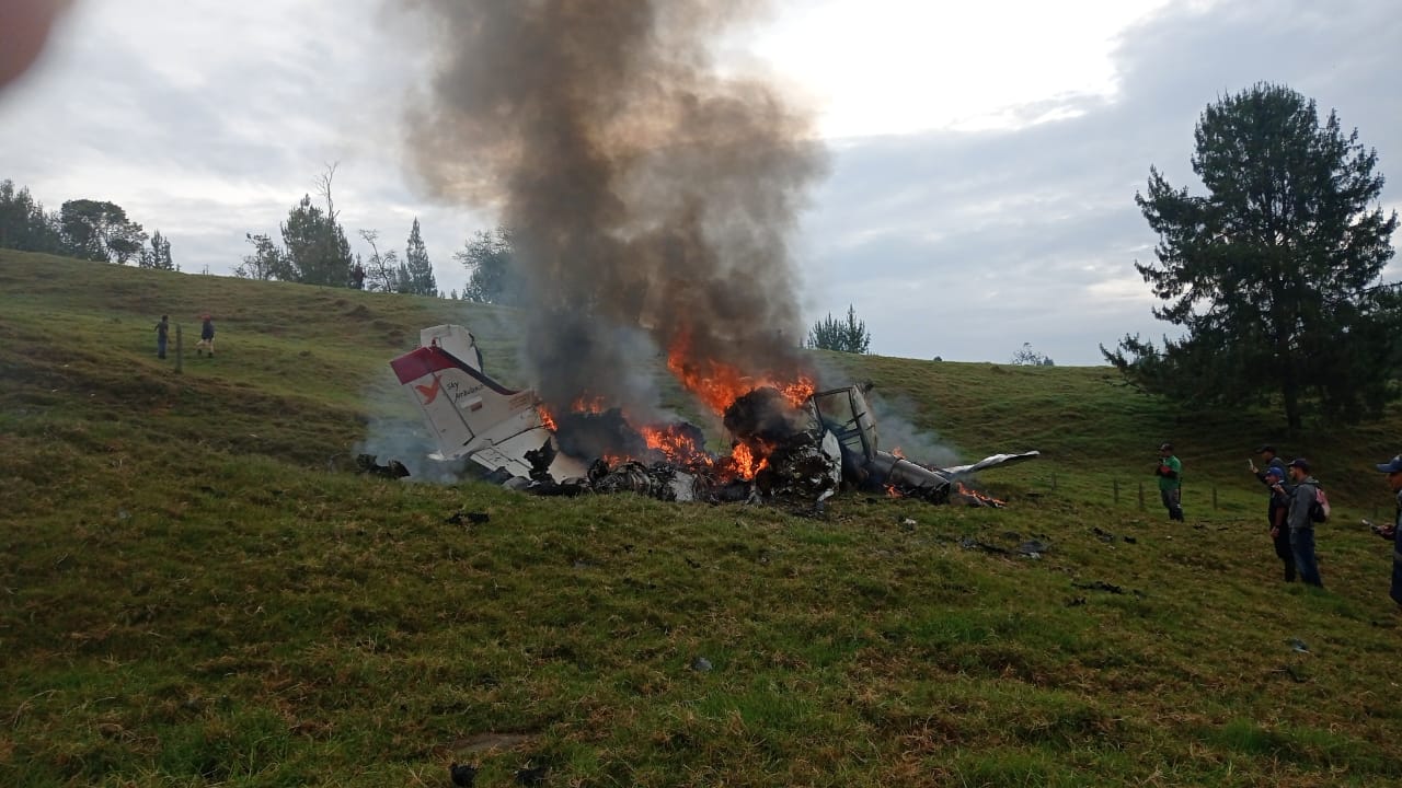 Tragic Plane Crash: Ambulance Aircraft Goes Down in Colombia, Four Dead