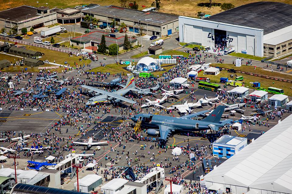 Hoy comienza la Feria Aeron utica en el aeropuerto de Rionegro