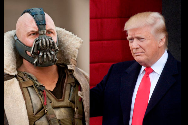 Redes: Las similitudes del discurso de Trump con una película de Batman |  RCN Radio