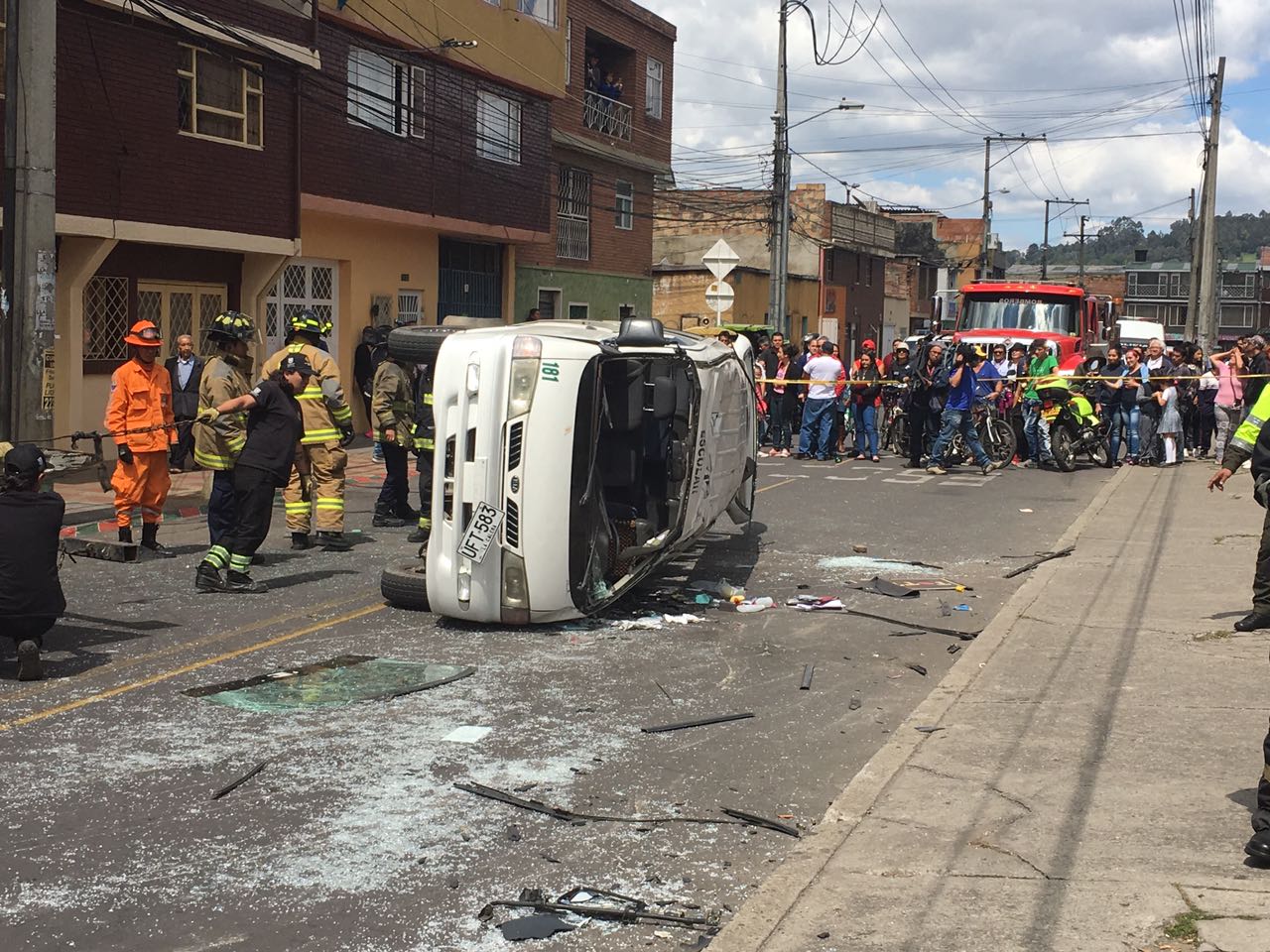 10 Menores Heridos Tras Accidente De Ruta Escolar En El Noroccidente De