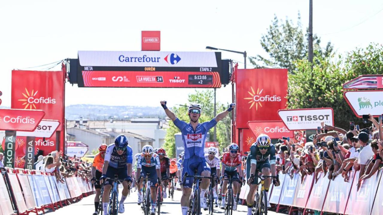 Vuelta a España 2024 clasificación general tras la etapa 2