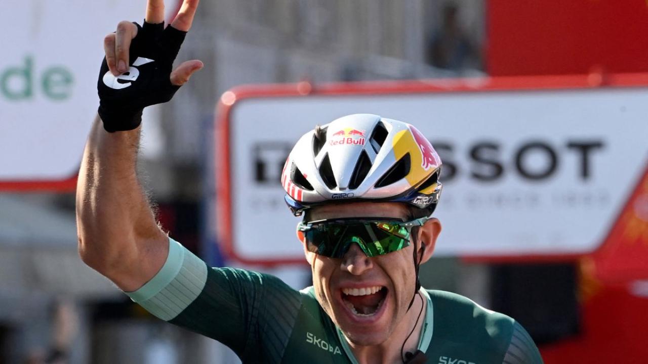 Wout Van Aert ganó la etapa 10 de Vuelta a España 2024