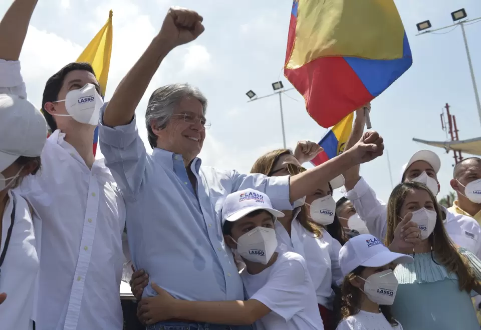 Guillermo Lasso, nuevo presidente de Ecuador