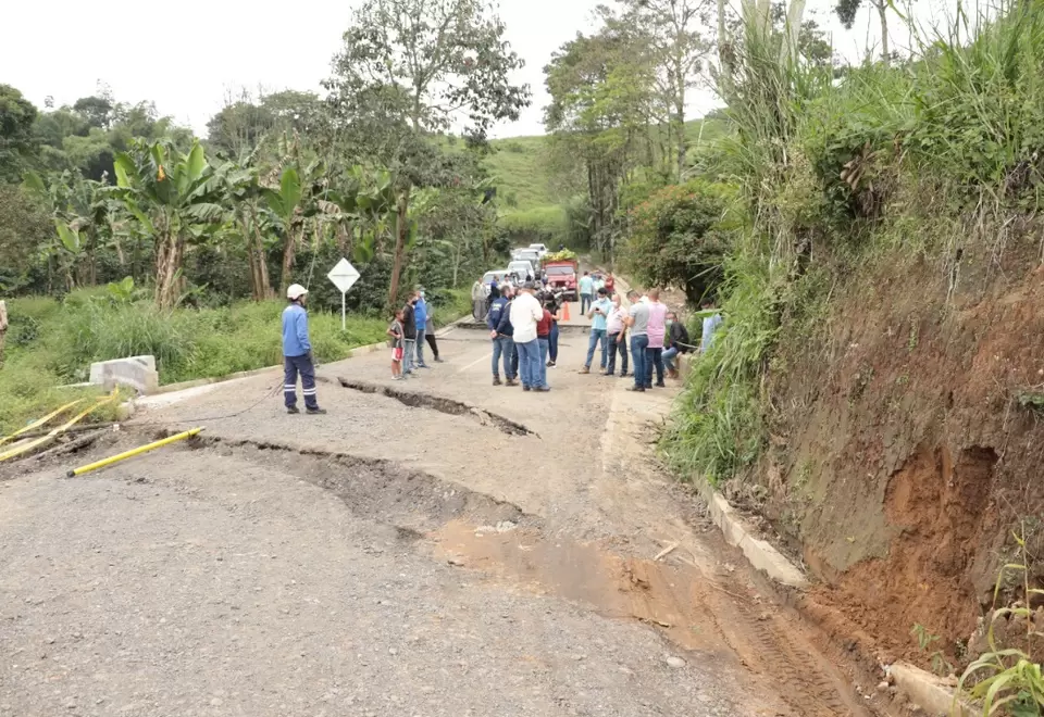 Vías terciarias de Risaralda en mal estado