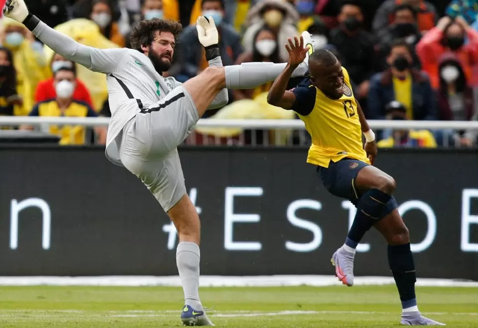 Ecuador vs Brasil, Eliminatorias