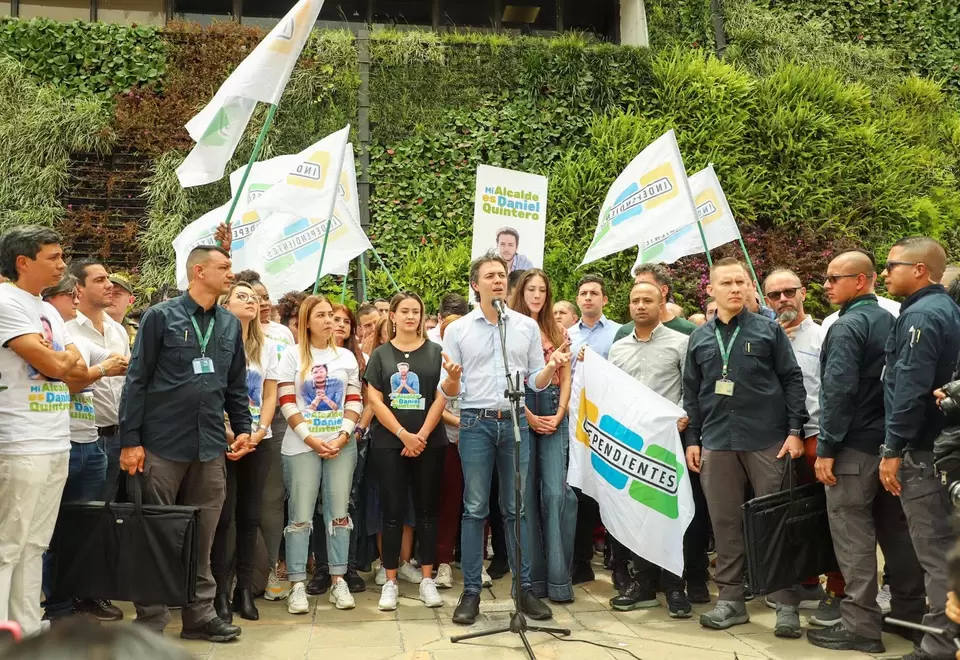 Suspendido alcalde de Medellín, Daniel Quintero, y parte de su gabinete. 