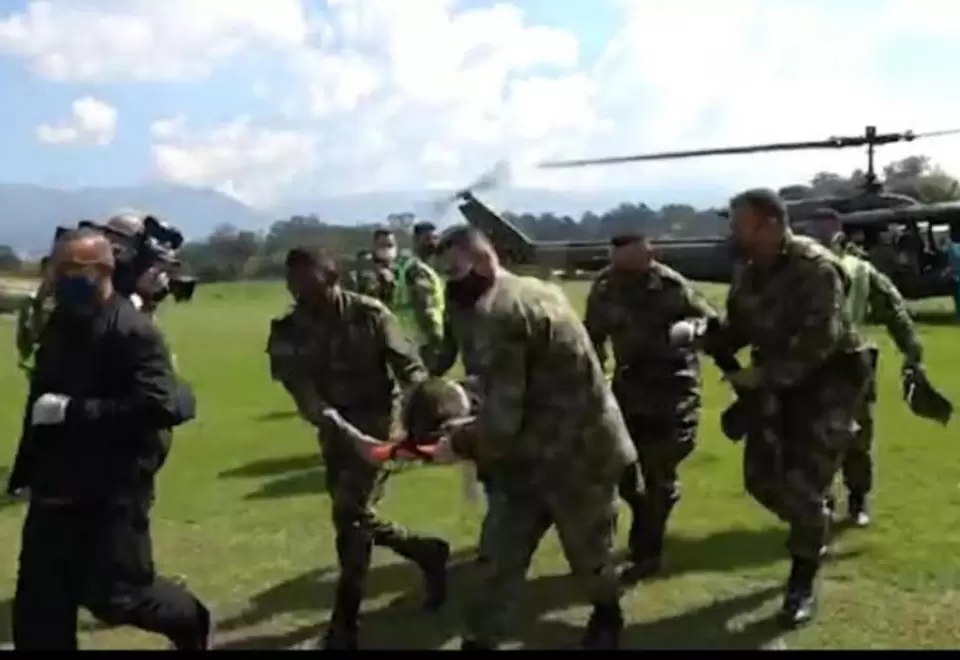 Referencia combates entre disidencias y Ejército 