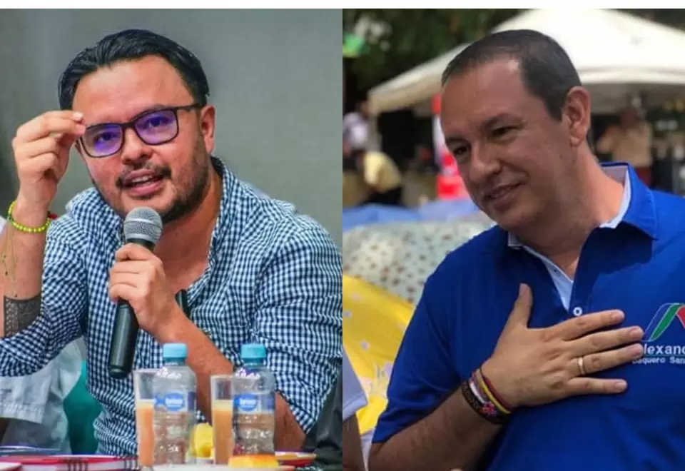 Felipe Harman y Alexander Baquero