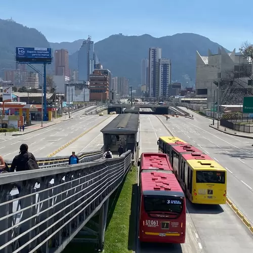 Día sin carro en Bogotá