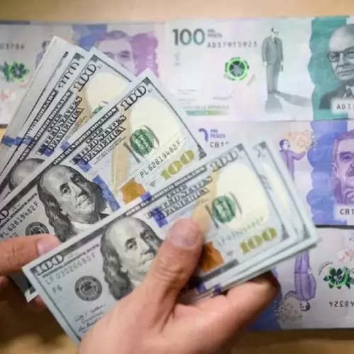 Dólares y pesos