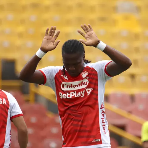Hugo Rodallega, jugador de Santa Fe
