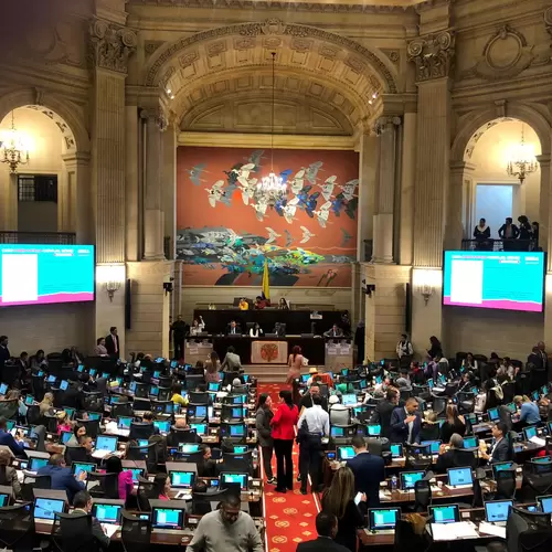 Plenaria de la Cámara de Representantes.