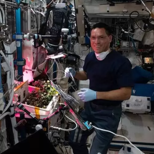 Astronauta norteamericano Frank Rubio en la EEI