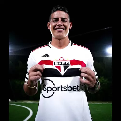 James Rodríguez llega al Sao Paulo