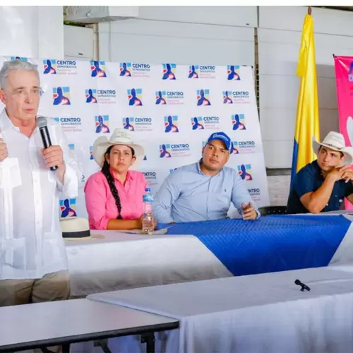 Álvaro Uribe en Casanare