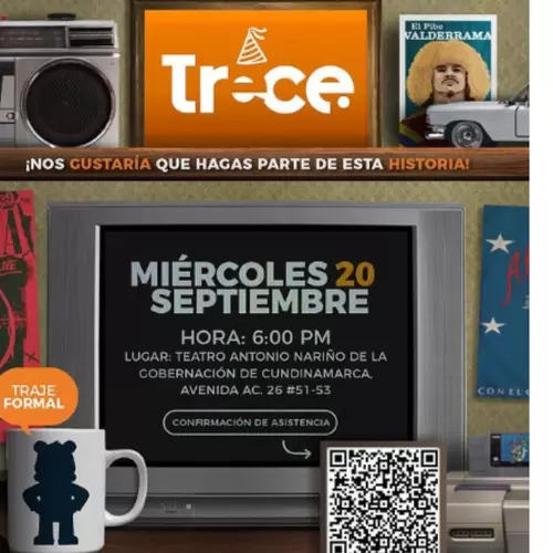 Canal Trece celebra 25 años: así puede ir a la fiesta