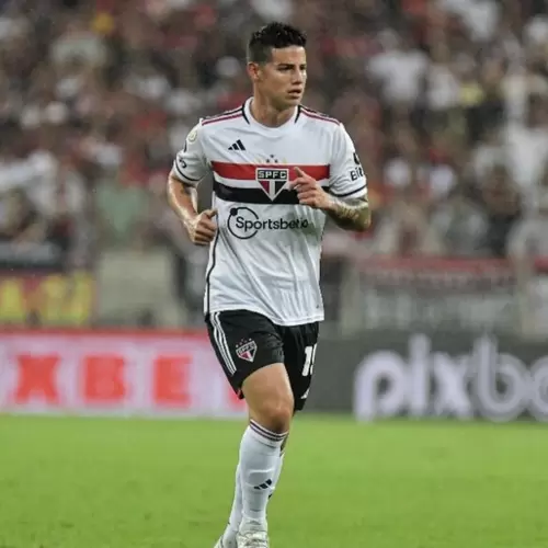 James Rodríguez - jugador de Sao Paulo