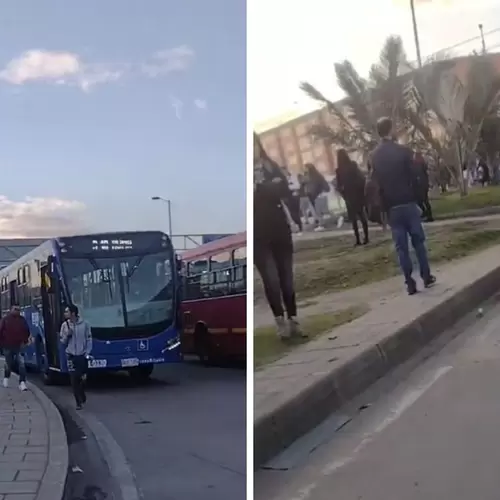 Portal Américas HOY: trancón a la salida