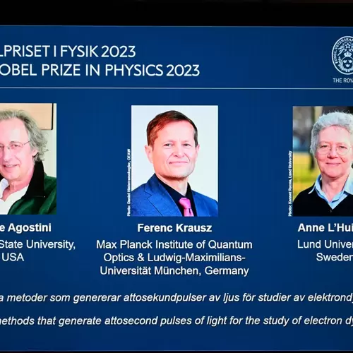 Premio Nobel de Física - Agostini, Krausz y L'Huillier