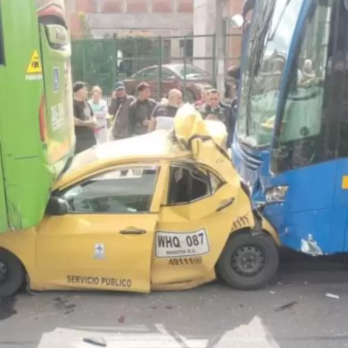 Accidente en Bogotá HOY 