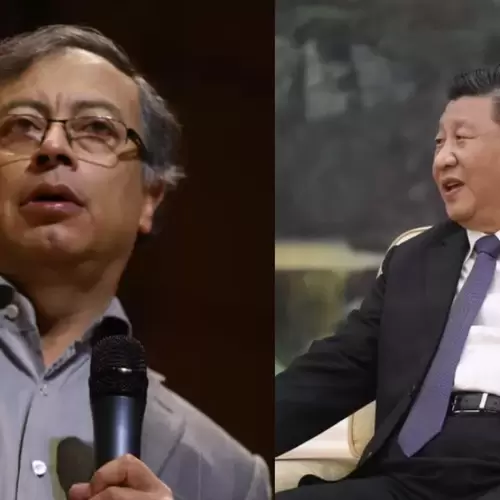 Presidente Petro y Xi Jinping, presidente de China