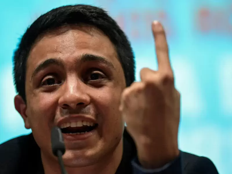 Lorent Gómez Saleh, activista venezolano que estuvo preso en su país