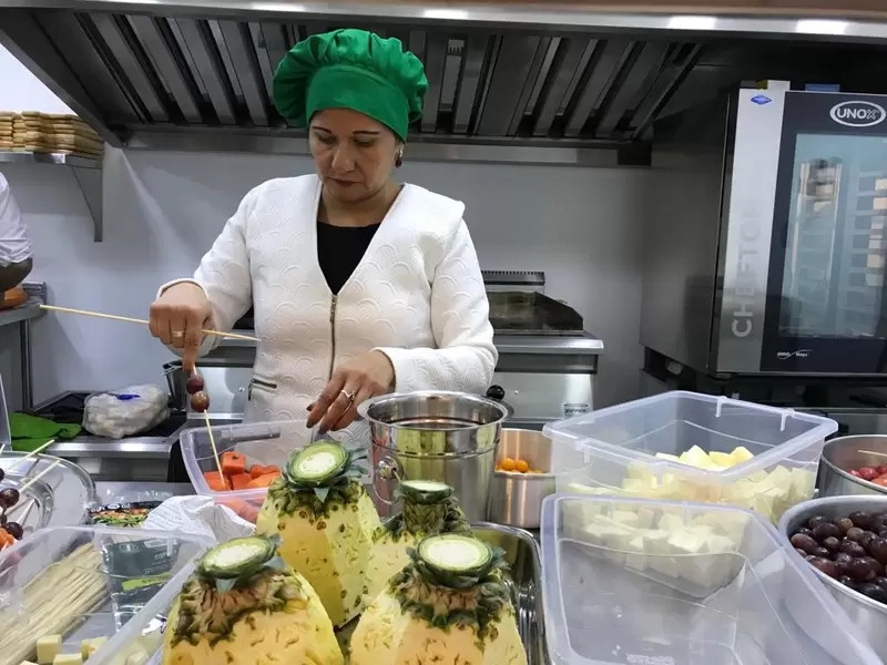 Restaurante operado por mujeres víctimas del conflicto