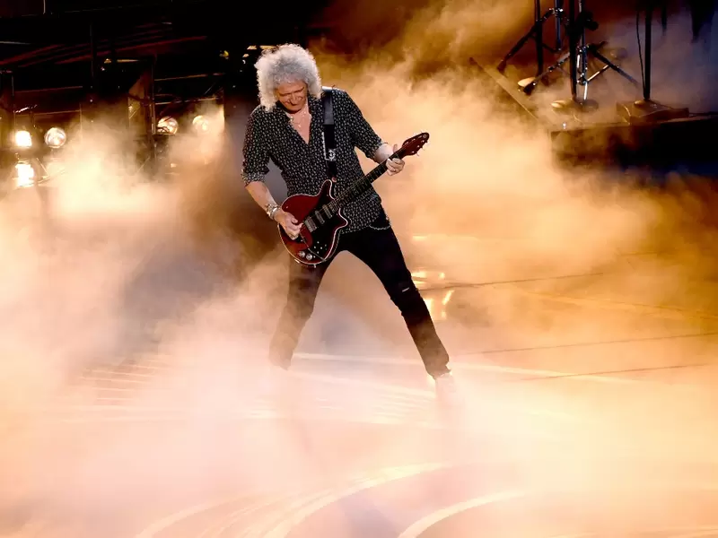 Brian May, legendario guitarrista de Queen