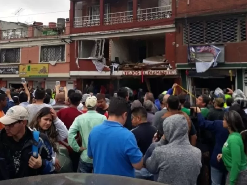 Explosión en Bogotá Explosión en Bogotá