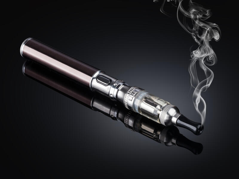 Un cigarrillo electrónico