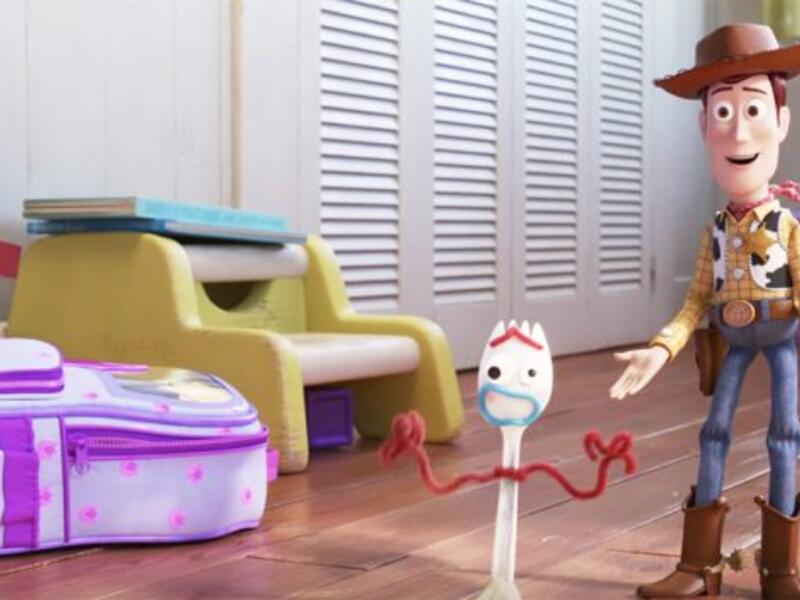 Forky y Woody en Toy Story 4 Forky y Woody en Toy Story 4