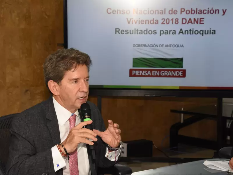 Gobernador de Antioquia, Luis Pérez Gutiérrez.